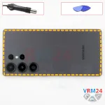 Como desmontar Samsung Galaxy S25 Ultra SM-S938 por si mesmo, Passo 4/1