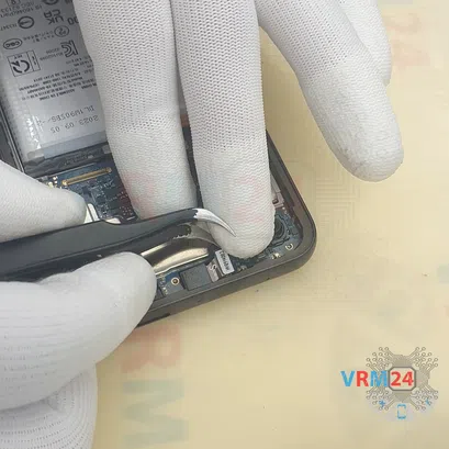 Cómo desmontar Samsung Galaxy A34 SM-A346, Paso 14/3