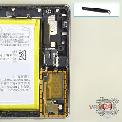 How to disassemble Sony Xperia Z5 Premium Dual, Step 10/3