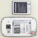 Как разобрать Samsung Galaxy Fame GT-S6810, Шаг 2/2