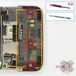 How to disassemble HTC Desire HD, Step 7/1