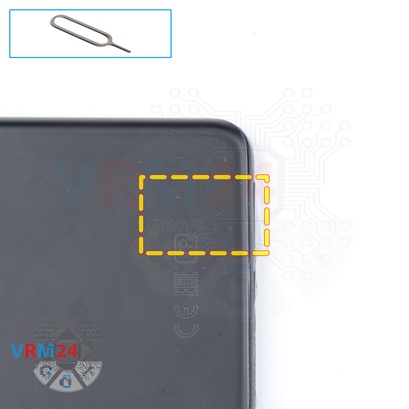 How to disassemble Samsung Galaxy S21 Plus SM-G996, Step 2/1