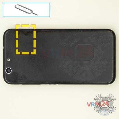 How to disassemble ZTE Blade Z10, Step 1/1