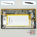 How to disassemble Asus ZenPad C Z170MG, Step 9/1