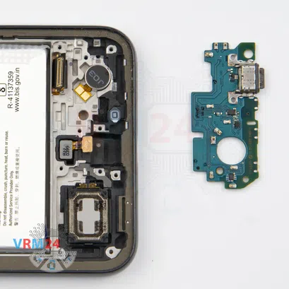 How to disassemble Samsung Galaxy A34 SM-A346, Step 13/2
