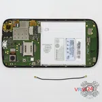 How to disassemble Lenovo A800 IdeaPhone, Step 5/2