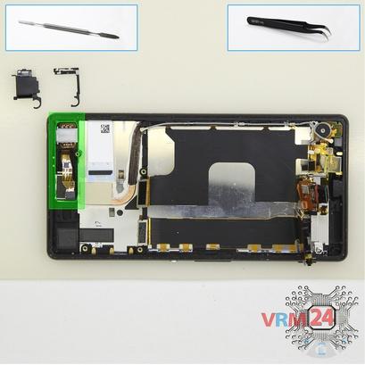 How to disassemble Sony Xperia Z3 Plus, Step 19/1