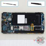 How to disassemble Samsung Galaxy Note 4 SM-N910, Step 9/2