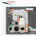 Como desmontar Samsung Galaxy S22 Ultra SM-S908 por si mesmo, Passo 5/1