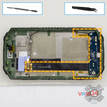 How to disassemble Oukitel K10000 Max IP68, Step 13/1