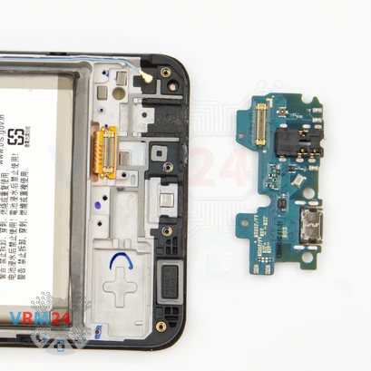 Como desmontar Samsung Galaxy M32 SM-M325 por si mesmo, Passo 16/2