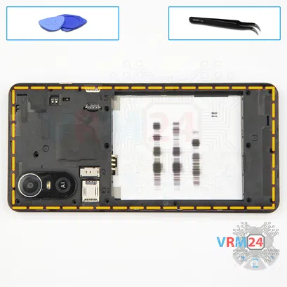 How to disassemble ZTE Blade A31 Plus, Step 5/1