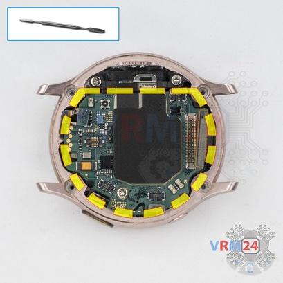 How to disassemble Samsung Galaxy Watch Active 2 SM-R820, Step 7/1