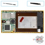 How to disassemble Nokia Lumia 920 RM-820, Step 10/1