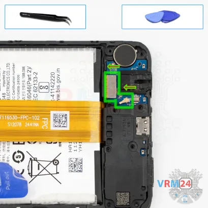 How to disassemble Samsung Galaxy A06 SM-A065, Step 9/1