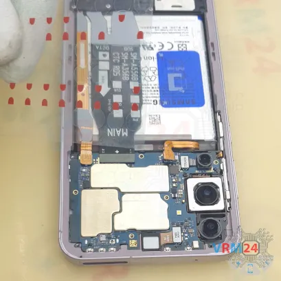 How to disassemble Samsung Galaxy A55 SM-A556, Step 4/2