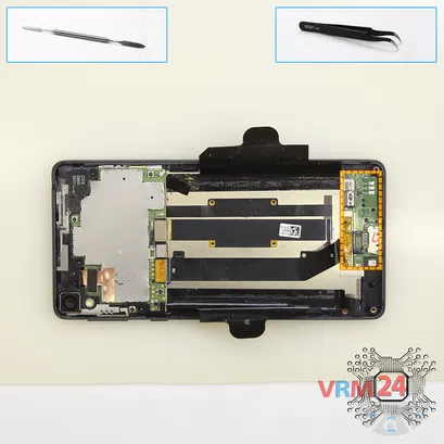 How to disassemble Sony Xperia E5, Step 7/4