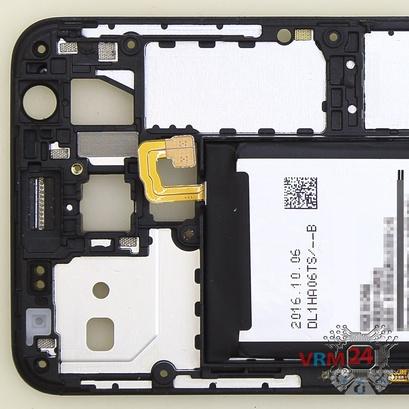 Como desmontar Samsung Galaxy J5 Prime SM-G570 por si mesmo, Passo 15/2