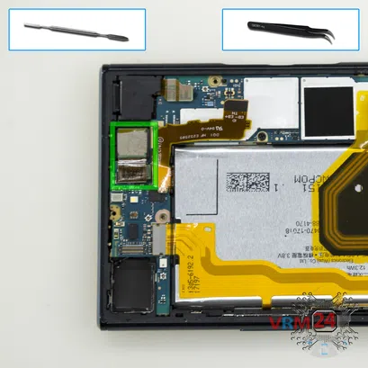 How to disassemble Sony Xperia XZ Premium, Step 13/1