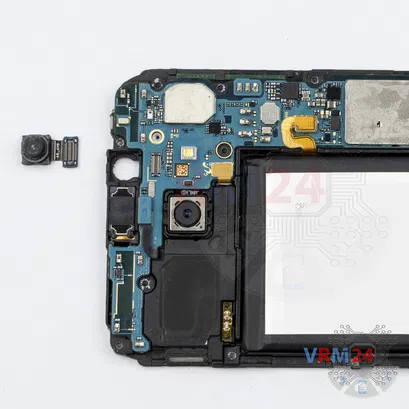 Cómo desmontar Samsung Galaxy A8 (2016) SM-A810S, Paso 9/2
