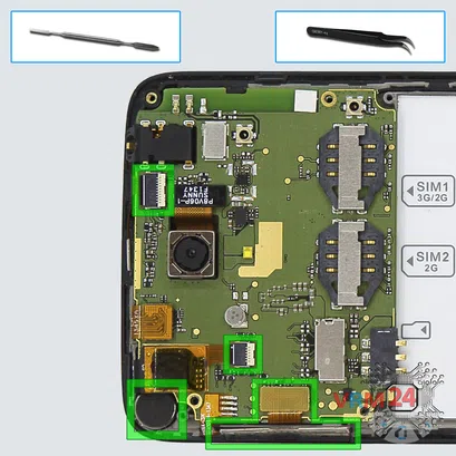 Как разобрать Lenovo S650, Шаг 8/1