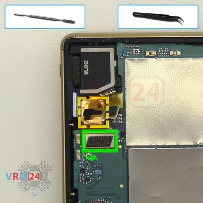 How to disassemble Sony Xperia Z5, Step 15/1