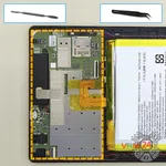 How to disassemble Lenovo Tab 2 A7-20, Step 6/1