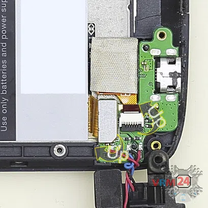 How to disassemble HTC Desire 326G, Step 7/2