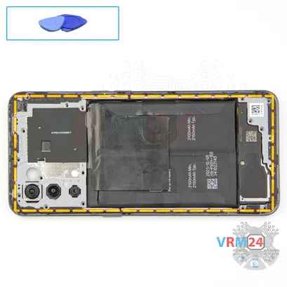 How to disassemble Realme GT Master Edition, Step 6/1