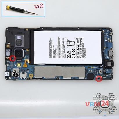 How to disassemble Samsung Galaxy A7 SM-A700, Step 5/1