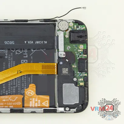 How to disassemble Huawei Honor Play, Step 7/2