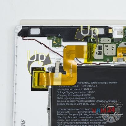 How to disassemble Lenovo Tab 2 A10-70L, Step 5/2