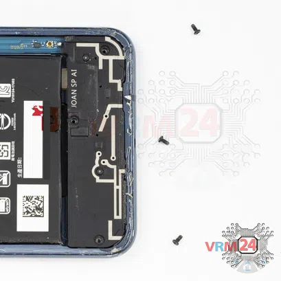 How to disassemble LG V30 Plus US998, Step 7/2