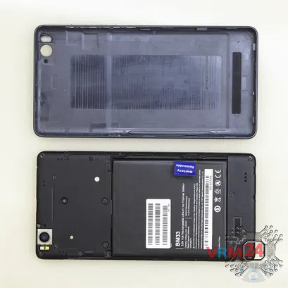 How to disassemble Xiaomi Mi 4i, Step 2/2