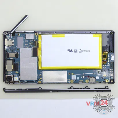 How to disassemble Sony Xperia XA Ultra, Step 8/2