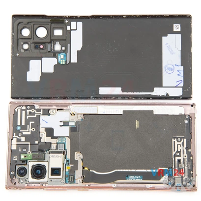 Como desmontar Samsung Galaxy Note 20 Ultra SM-N985 por si mesmo, Passo 3/2
