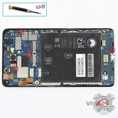 How to disassemble Lenovo S856, Step 5/1