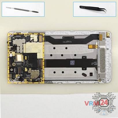 Como desmontar Xiaomi RedMi Note 3 por si mesmo, Passo 12/1