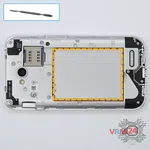How to disassemble LG L70 D325, Step 2/1