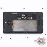 How to disassemble Nokia X2 RM-1013, Step 3/2