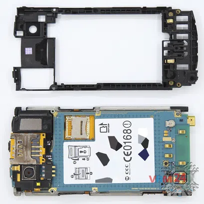 How to disassemble Samsung Wave GT-S8500, Step 12/2
