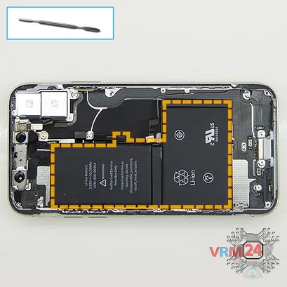 How to disassemble Apple iPhone X, Step 12/1