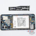 Como desmontar Samsung Galaxy A32 SM-A325, Passo 7/2
