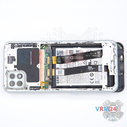 How to disassemble Samsung Galaxy A22s SM-A226, Step 5/2