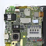 How to disassemble Lenovo A5000, Step 5/2