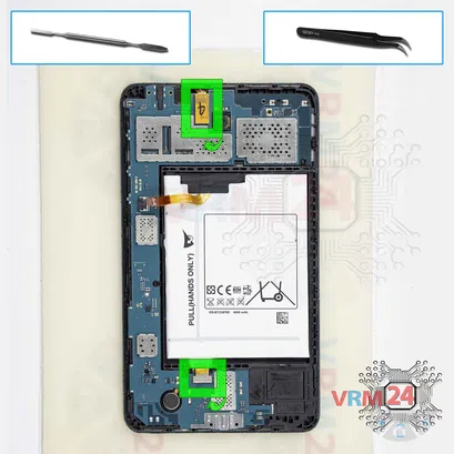 Como desmontar Samsung Galaxy Tab 4 7.0'' SM-T231 por si mesmo, Passo 5/1