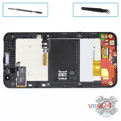 How to disassemble HTC Desire 300, Step 8/1