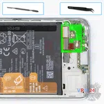 Como desmontar Huawei Y8P por si mesmo, Passo 11/1