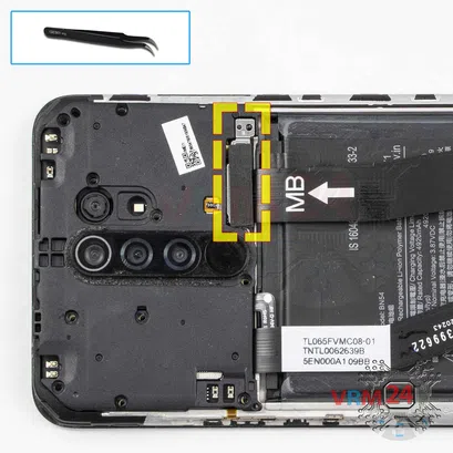 How to disassemble Xiaomi Redmi 9, Step 5/1