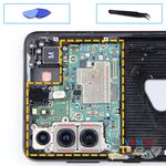 How to disassemble Samsung Galaxy S21 Plus SM-G996, Step 15/1